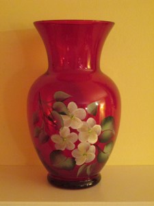 Painting on glass is fun!