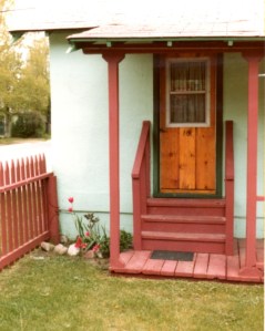 The cowboy politely dropped me off at my motel. No taxis in Jackson Hole!