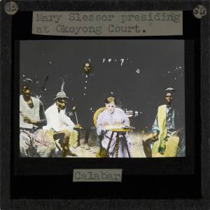 Mary presiding at Okoyong Court