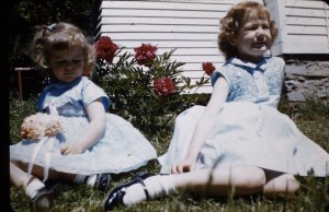 Pam and Marsha celebrating their birthdays together.